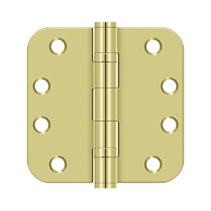4"x 4"x 5/8" Radius Hinge, HD, Ball Bearings