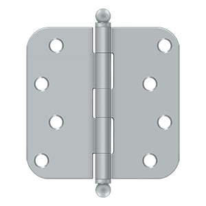 4" x 4" x 5/8" Radius Hinge, w/ Ball Tips