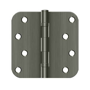 4" x 4" x 5/8" Radius Hinge, Ball Bearings