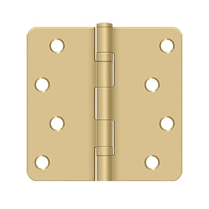 4" x 4" x 1/4" Radius Hinge, Ball Bearings, Residential