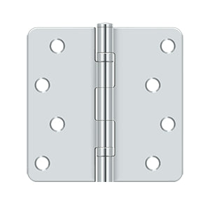 4" x 4" x 1/4" Radius Hinge, Ball Bearings, Residential
