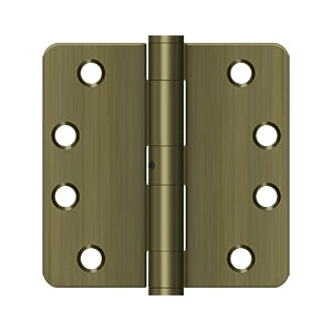 4" x 4" x 1/4" Radius Hinge, HD