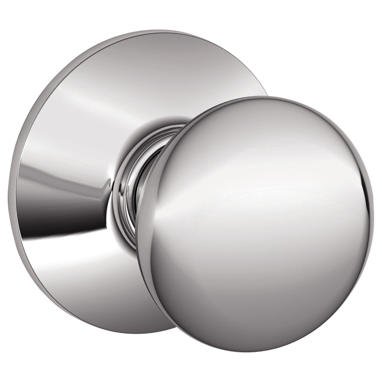 Schlage Residential F40 - Privacy Lock - Plymouth Knob, 16080 Latch and 10027 Strike - Kinsler Rose