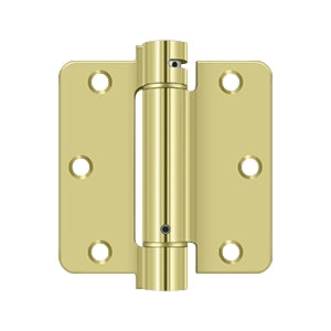 3-1/2" x 3-1/2" x 1/4" Spring Hinge