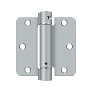 3-1/2" x 3-1/2" x 1/4" Spring Hinge