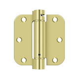 3-1/2" x 3-1/2" x 5/8" Spring Hinge