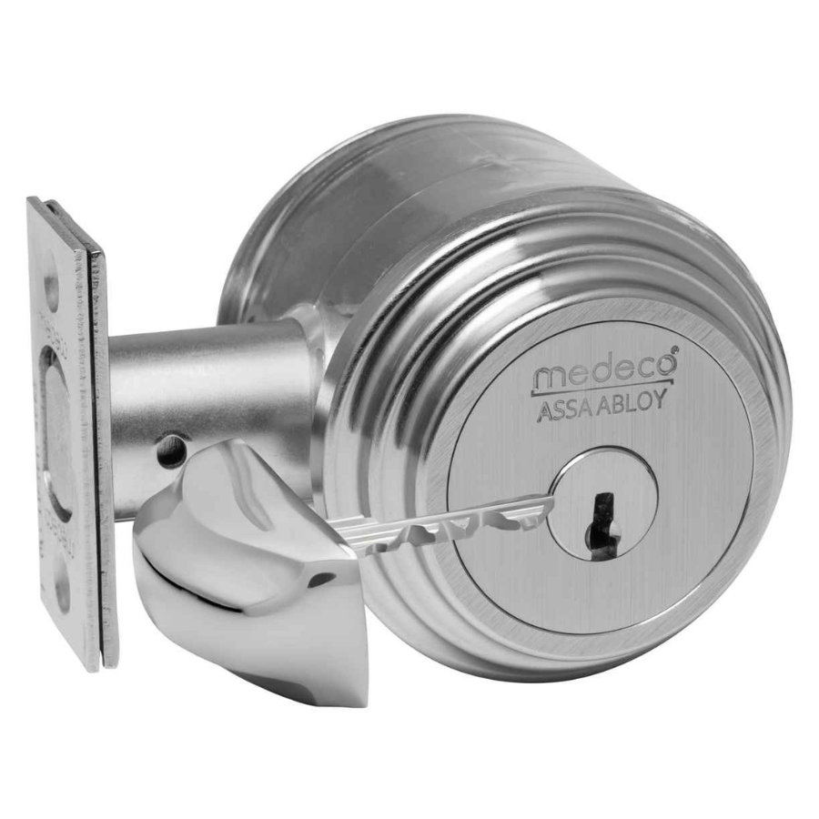 Medeco Maxum® M4 Residential Double Cylinder Deadbolt, DL Keyway, Captive Key
