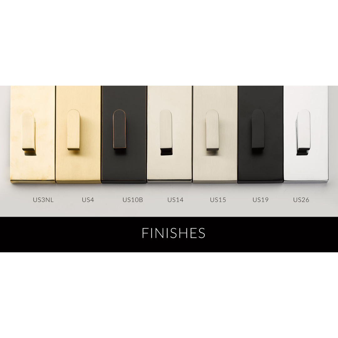Emtek 222201 Modern Rectangular Barn Door Privacy Locks
