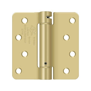 4" x 4" x 1/4" Spring Hinge, UL Listed
