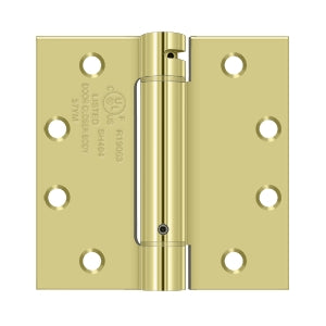 4-1/2" x 4-1/2" Spring Hinge, UL Listed