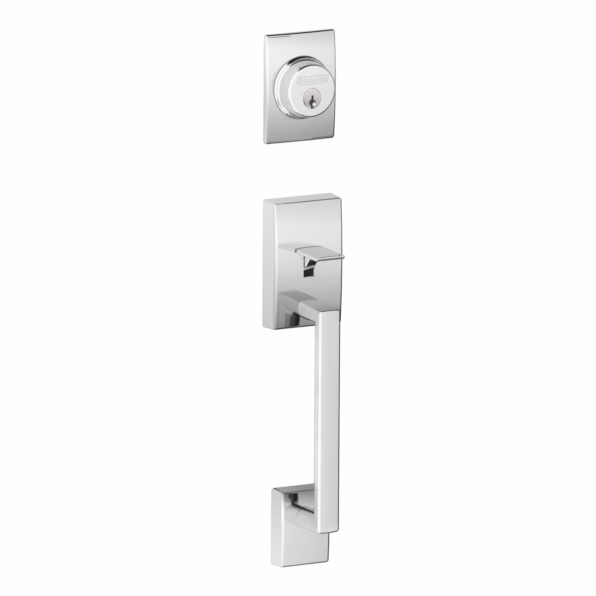 Schlage Residential FC58 - Custom Century Exterior Active Handleset Only with C Keyway