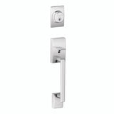 Schlage Residential FC58 - Custom Century Exterior Active Handleset Only with C Keyway