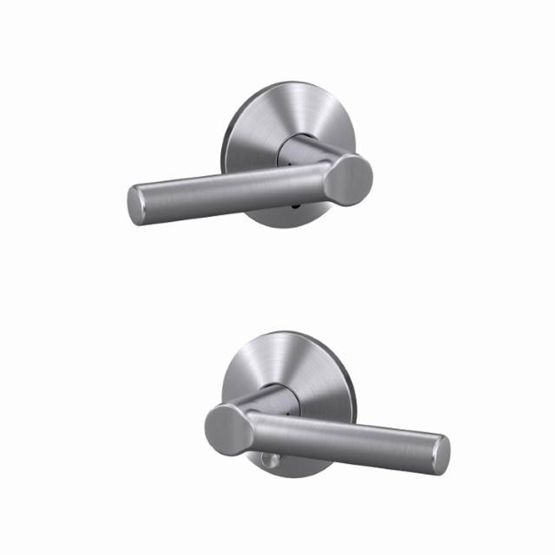 Schlage Residential FC21 - Broadway Lever Passage and Privacy Latch - Grade 2 Cylindrical Non-Keyed Lock - Kinsler Rose