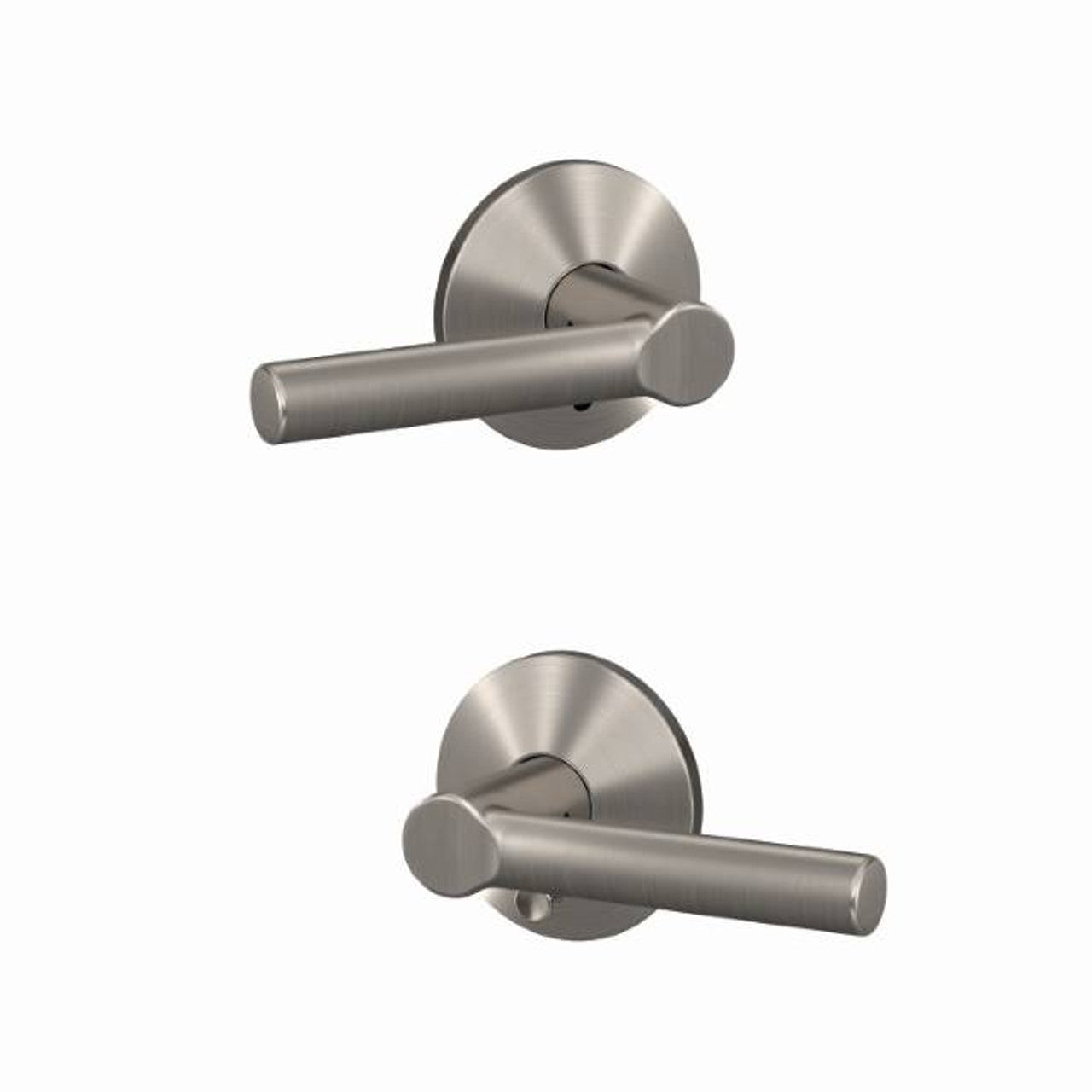 Schlage Residential FC21 - Broadway Lever Passage and Privacy Latch - Grade 2 Cylindrical Non-Keyed Lock - Kinsler Rose