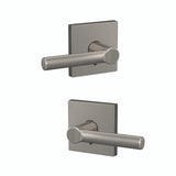 Schlage Residential FC21 - Broadway Lever Passage and Privacy Latch - Grade 2 Cylindrical Non-Keyed Lock - Collins Rose
