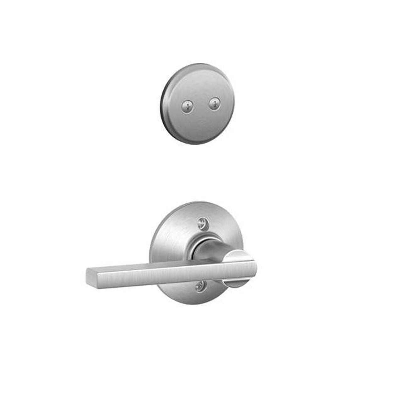 Schlage Residential F94 - Latitude lever One-Sided Dummy Interior Pack - Exterior Handleset Sold Separately