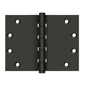 4-1/2" x 6" Square Corner Hinge, Ball Bearing