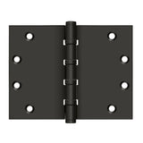 4-1/2" x 6" Square Corner Hinge, Ball Bearing