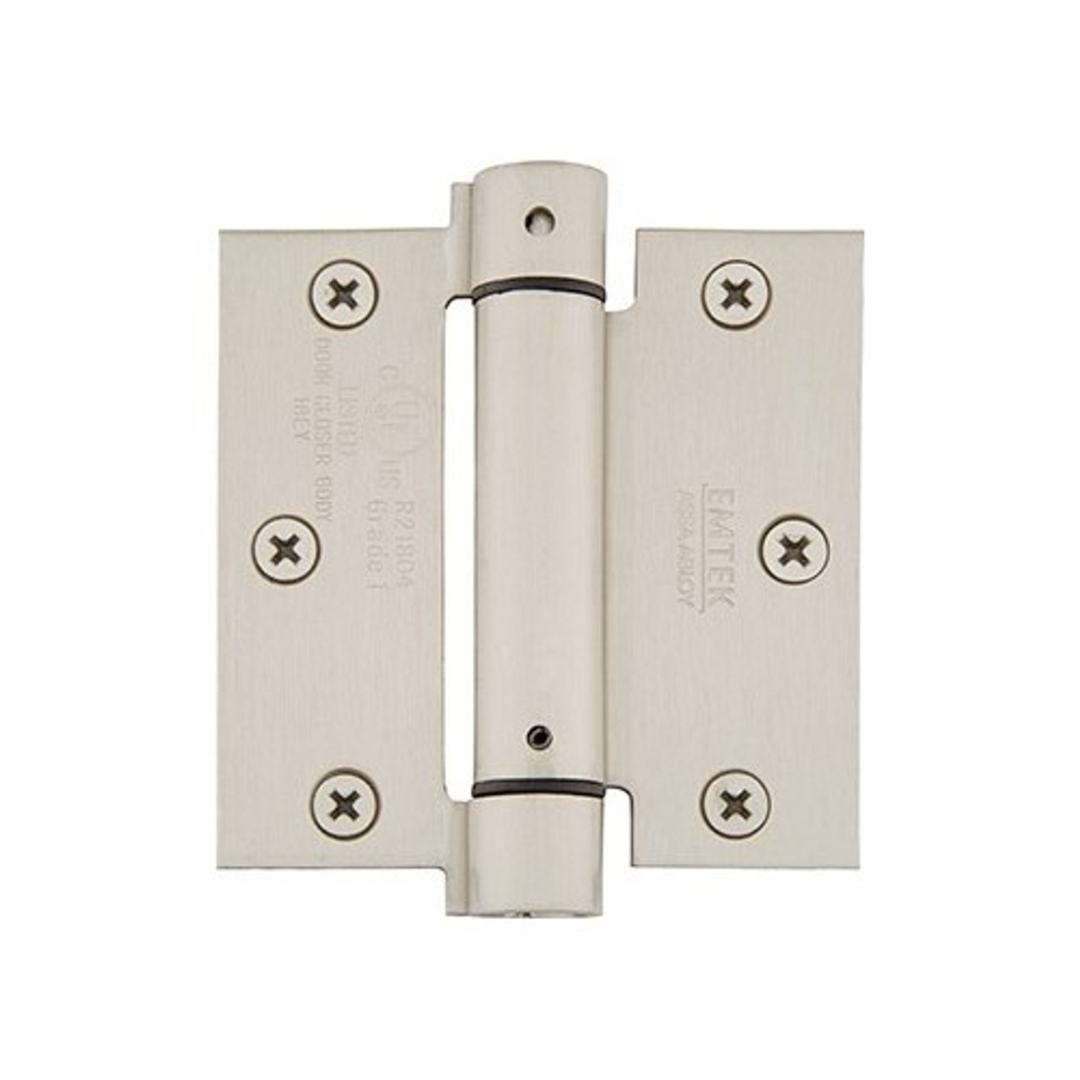 Emtek 91034 4 Inch Residential Duty Door Hinges with 5/8 Inch Round Corners (pair)
