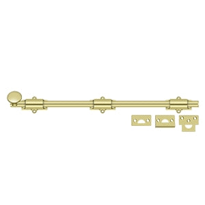Deltana 18 Inch Long Surface Door Security Bolt