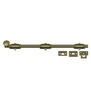 Deltana 18 Inch Long Surface Door Security Bolt