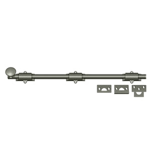 Deltana 18 Inch Long Surface Door Security Bolt