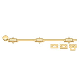 Deltana 18 Inch Long Surface Door Security Bolt