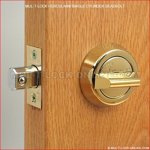 MUL-T-LOCK Hercular Single Cylinder Deadbolt