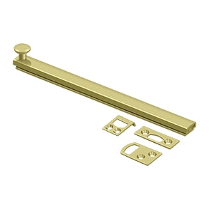 8" Surface Bolt, Concealed Screw, HD