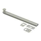 8" Surface Bolt, Concealed Screw, HD