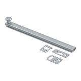 8" Surface Bolt, Concealed Screw, HD