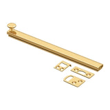 8" Surface Bolt, Concealed Screw, HD