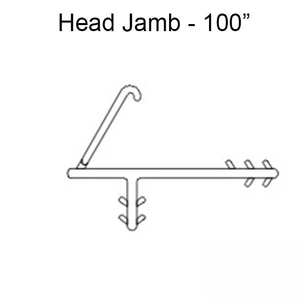 Marvin Single & Double Hung Head Jamb parting stop Weatherstrip V945 - Beige