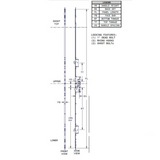 Amesbury P3000 Active Lower Extension Rhino Hook