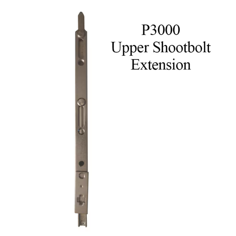 16mm P3000 Multipoint Lock Shootbolt Extension Tip, 1" Throw