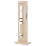 Emtek 3017 Brisbane Brass Mortise Entrance Handleset - Dummy