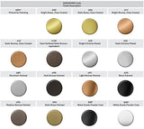 Accentra TJ3311 Series Door Closer, Top Jamb w/2-3/4" to 6-3/4" Reveals, Hold Open, Size 1-6, Slim Line Cover