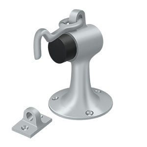 Floor Mount Bumper w/ Holder, Solid Brass