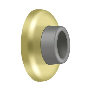 Wall Mount Concave Flush Bumper, 2-1/2" Diam.