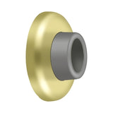 Wall Mount Concave Flush Bumper, 2-1/2" Diam.