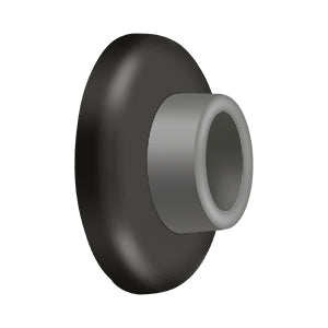 Wall Mount Concave Flush Bumper, 2-1/2" Diam.