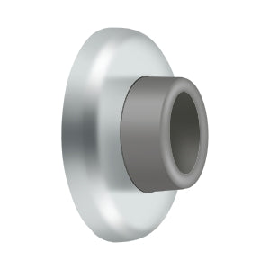 Wall Mount Concave Flush Bumper, 2-1/2" Diam.