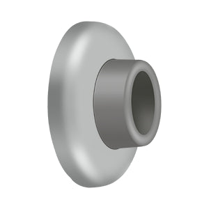 Wall Mount Concave Flush Bumper, 2-1/2" Diam.