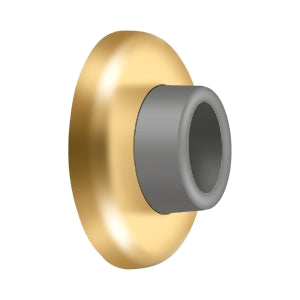 Wall Mount Concave Flush Bumper, 2-1/2" Diam.