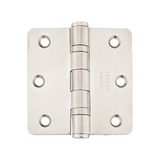 Emtek 9822332D Heavy Duty Plain Bearing Hinges (Pair), 3-1/2" x 3-1/2" with 1/4" Radius Corners, Stainless Steel