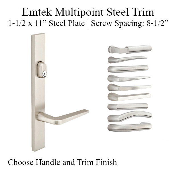 MULTIPOINT TRIM, 1-1/2 X 11 INCH, AMERICAN, STAINLESS STEEL - 921331000