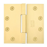 Emtek 96515 4.5 x 4.5 Square Knuckle Door Hinge - Pair
