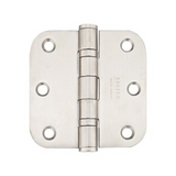 Emtek 9813332D Residential Duty Plain Bearing Hinges (Pair), 3-1/2" x 3-1/2" with 5/8" Radius Corners, Stainless Steel