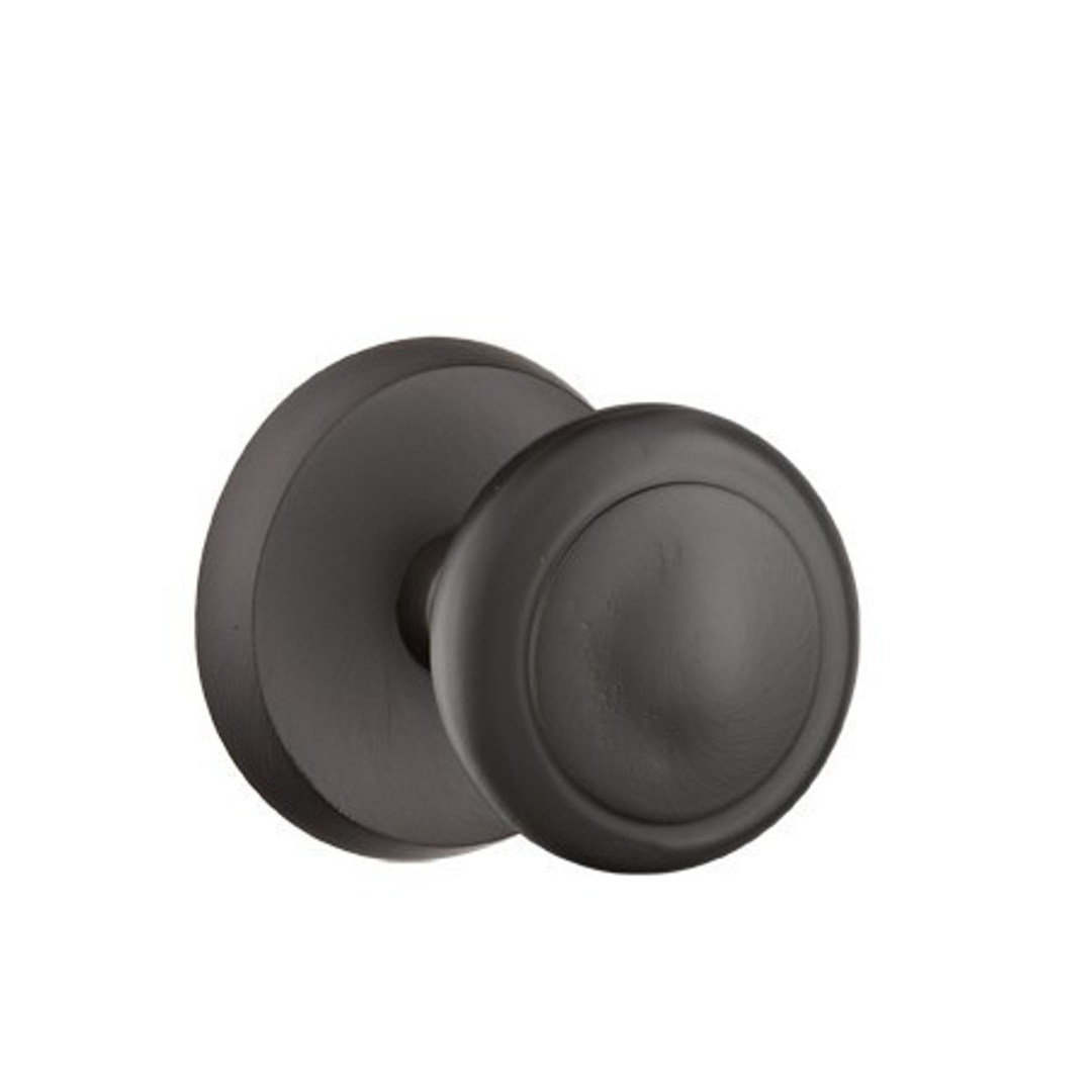 Emtek 7056 SANDCAST BRONZE - KNOBSETS With #2 Rosette Dummy, Pair
