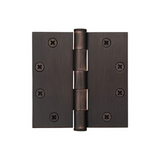 Emtek 96114 Residential Duty Hinges (Pair), 4" x 4" with Square Corners